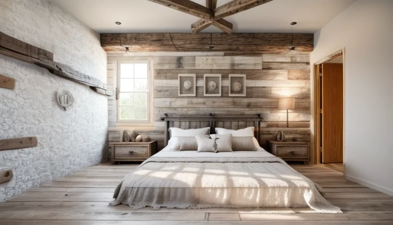 Ideia para quarto de casais estilo rustico Ideia para quarto de casais estilo rustico